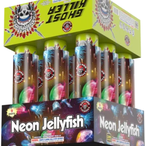 RA-57212L/RA-57217C  NEON JELLY FISH/ GHOST KILLER 9-SHOT RACK ASSORTMENT