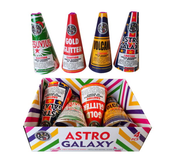 Astro Galaxy Cone asst ST8805