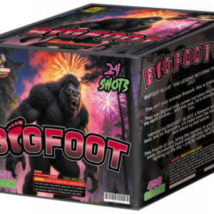 JT2611 KING COBRA FIREWORKS  BIG FOOT 24 SHOT