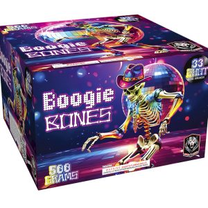 TH5010A TIGER BRAND FIREWORKS BOOGIE BONES 33 SHOT