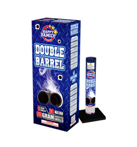 JLC6001 HAPPY FAMILY FIREWORKS DOUBLE BARREL