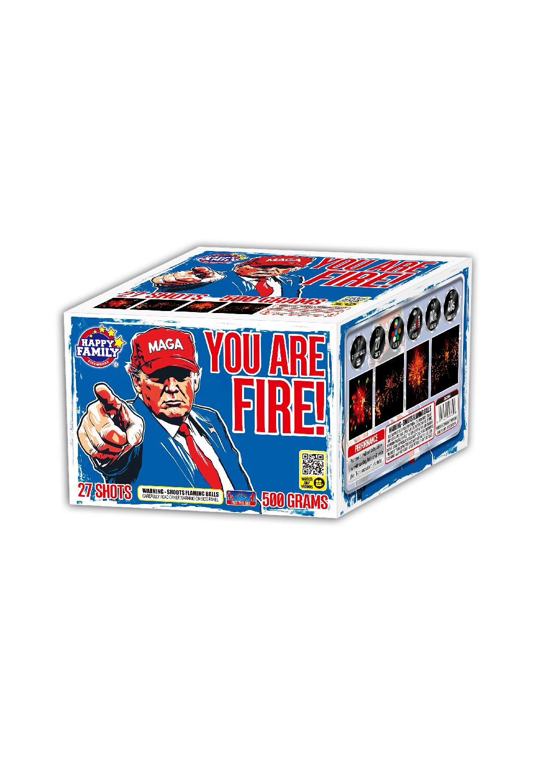 JL523016 HAPPY FAMILY FIREWORKS YOUR FIRED 27 SHOT'S