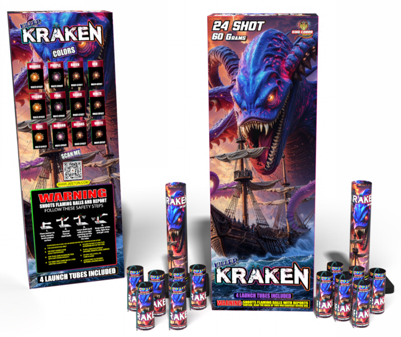 JT1604 JEETON FIREWORKS KILLER KRAKEN