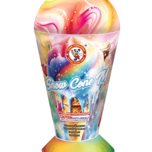 P3233 WINDA FIREWORKS SNOW CONE MEDIUM