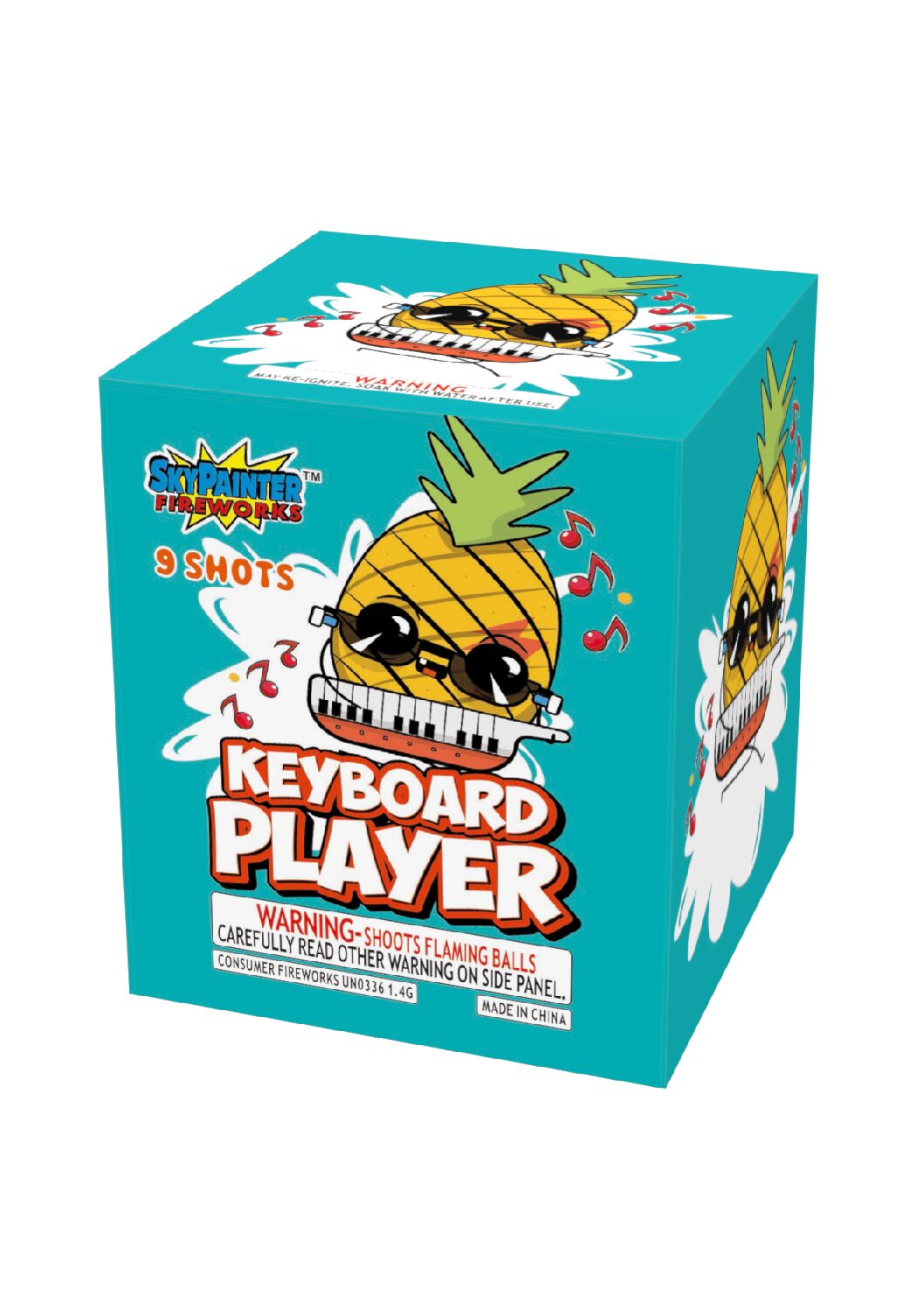 SP22513 SKY PAINTER FIREWORKS KEY BOARD PLAYER 9 SHOT'S