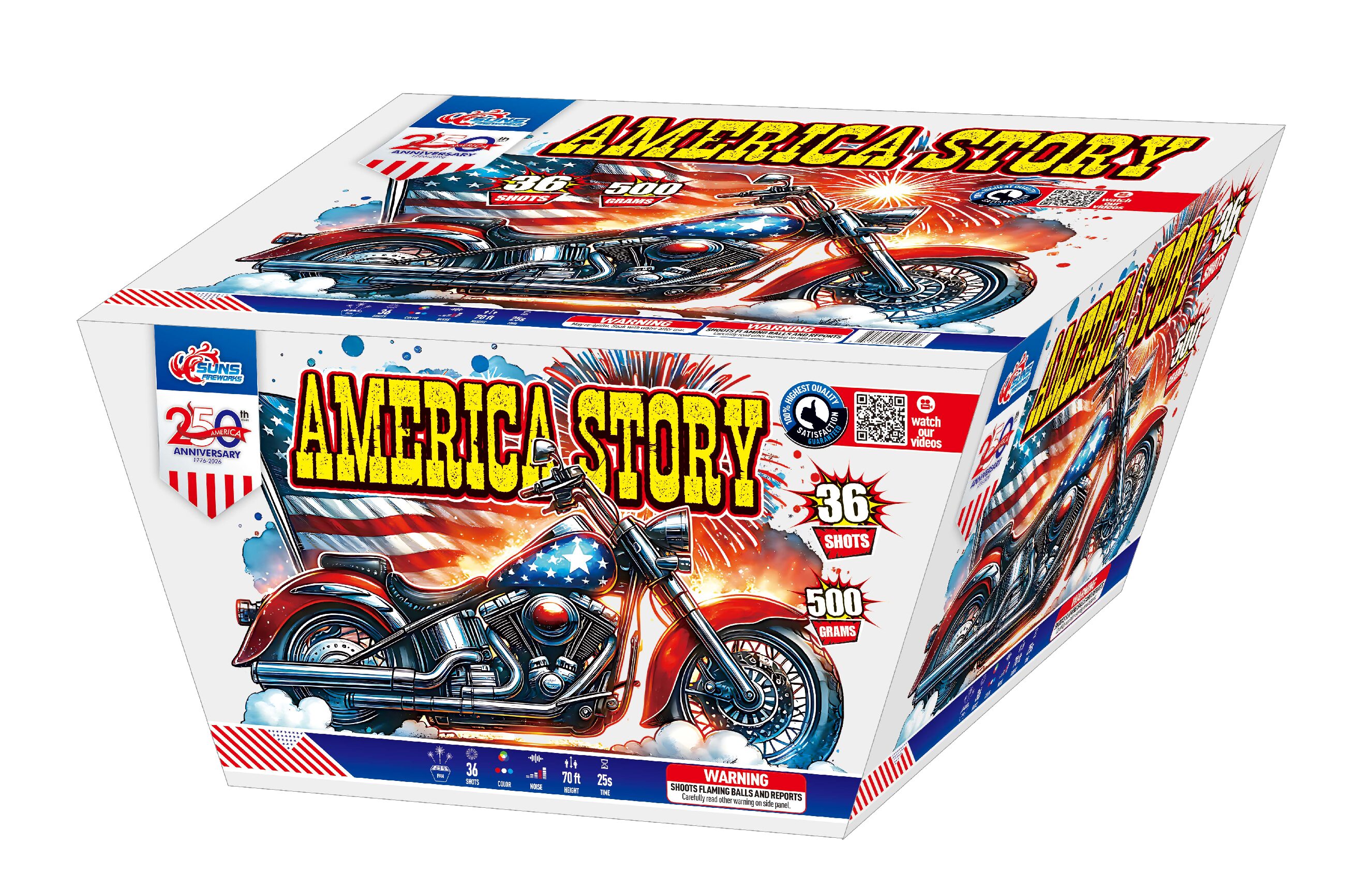 SS-5G2535 SUNS FIREWORKS AMERICA STORY