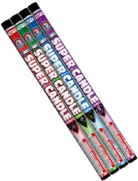 BF1107 B  FISHERMAN FIREWORKS SUPER CANDLE