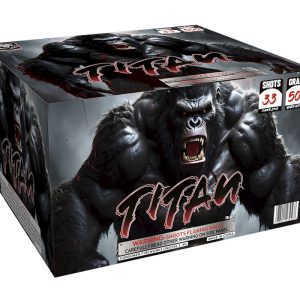 TH5001 TIGER BRAND FIREWORKS TITAN 33 SHOT