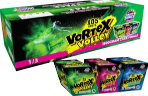 JL525013A/B/C HAPPY FAMILY VORTEX VOLLEY 105 SHOTS