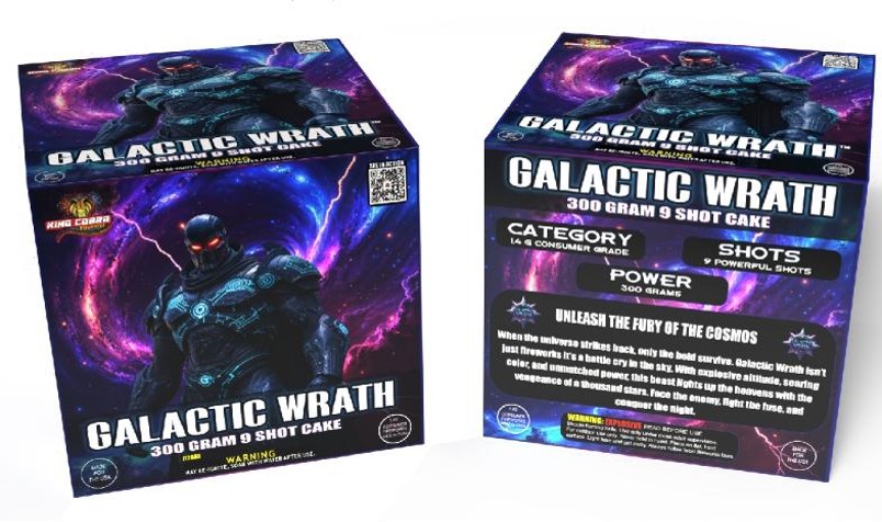 JT2603 KING COBRA FIREWORKS GALACTIC WRATH